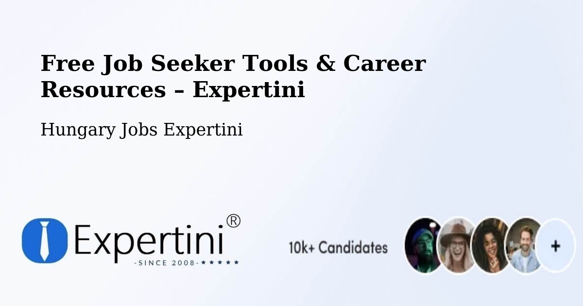 Free Job Seeker Tools & Career Resources – Pellérd - Pellérd, Hungary Jobs Expertini
